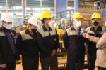 رکورد تولید ورق سازه های فولاد در ذوب آهن اصفهان شکسته شد