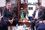 دیدار سفیر قزاقستان در تهران با مدیرعامل سازمان بنادر