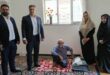 دیدار سرپرست شعبه بیمه دی گنبدکاووس با جانبازان سرافراز