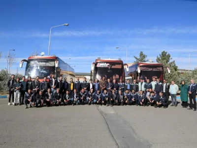 گرامیداشت روز حمل و نقل در ذوب آهن اصفهان
