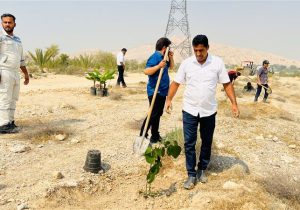 همایش کاشت نهال در پارک ۵۴ هکتاری بستانو در روزجهانی محیط زیست