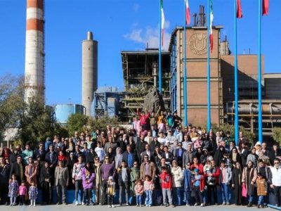 برگزاری هجدهمین برنامه بازدید خانواده های کارکنان از ذوب آهن اصفهان